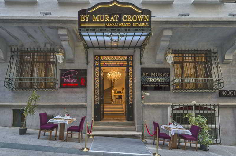 By Murat Crown Hotel Taksim Estambul Exterior foto