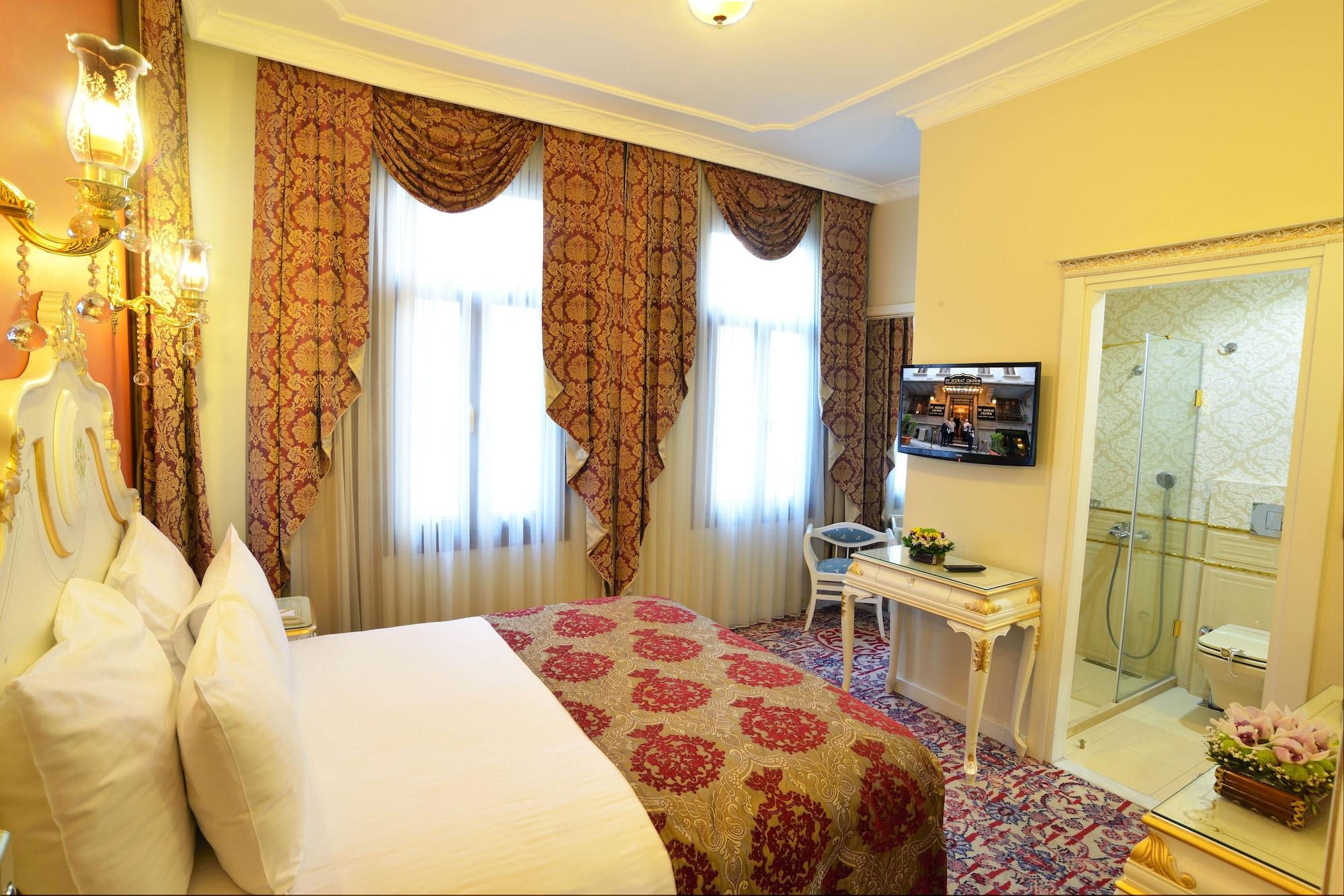 By Murat Crown Hotel Taksim Estambul Exterior foto