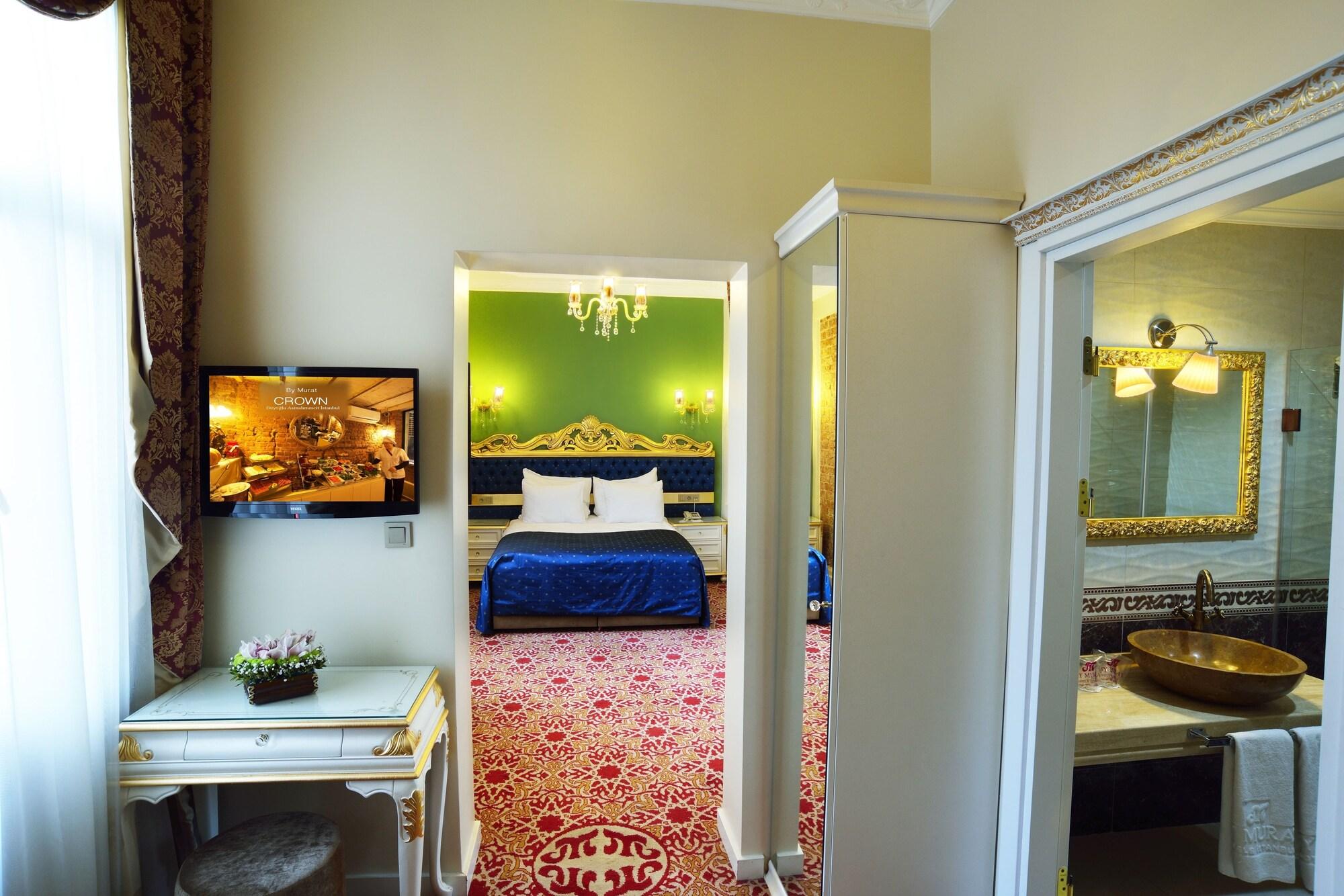 By Murat Crown Hotel Taksim Estambul Exterior foto