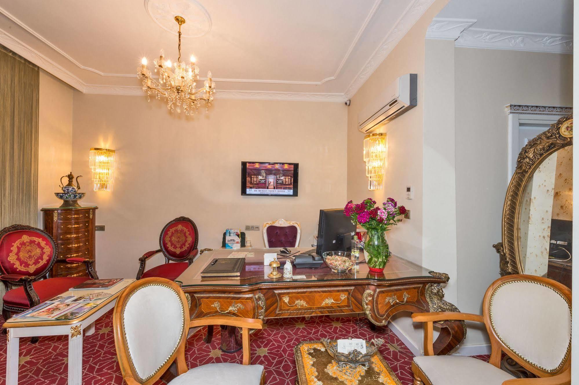 By Murat Crown Hotel Taksim Estambul Exterior foto